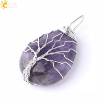 Tree of Life Crystals Necklace