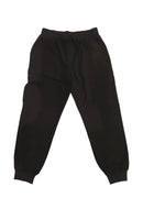Pants black cargo with tie waist