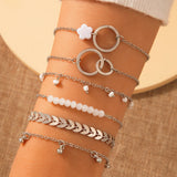 Bohemian Beaded Bracelets Set
