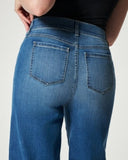 SPANX® Seamed Front Wide Leg Jeans in Vintage Indigo